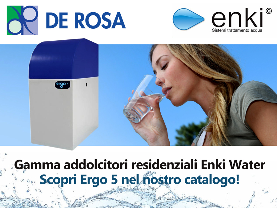 Addolcitore acqua domestico, le proposte di Enki srl