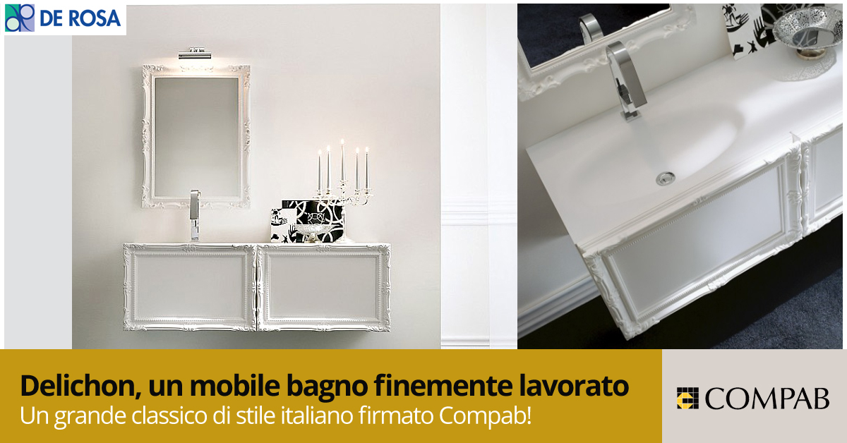 Compab Mobili Da Bagno.Delichon Di Compab Il Piacere Del Decoro Ricco De Rosa Edilizia A Napoli E Provincia