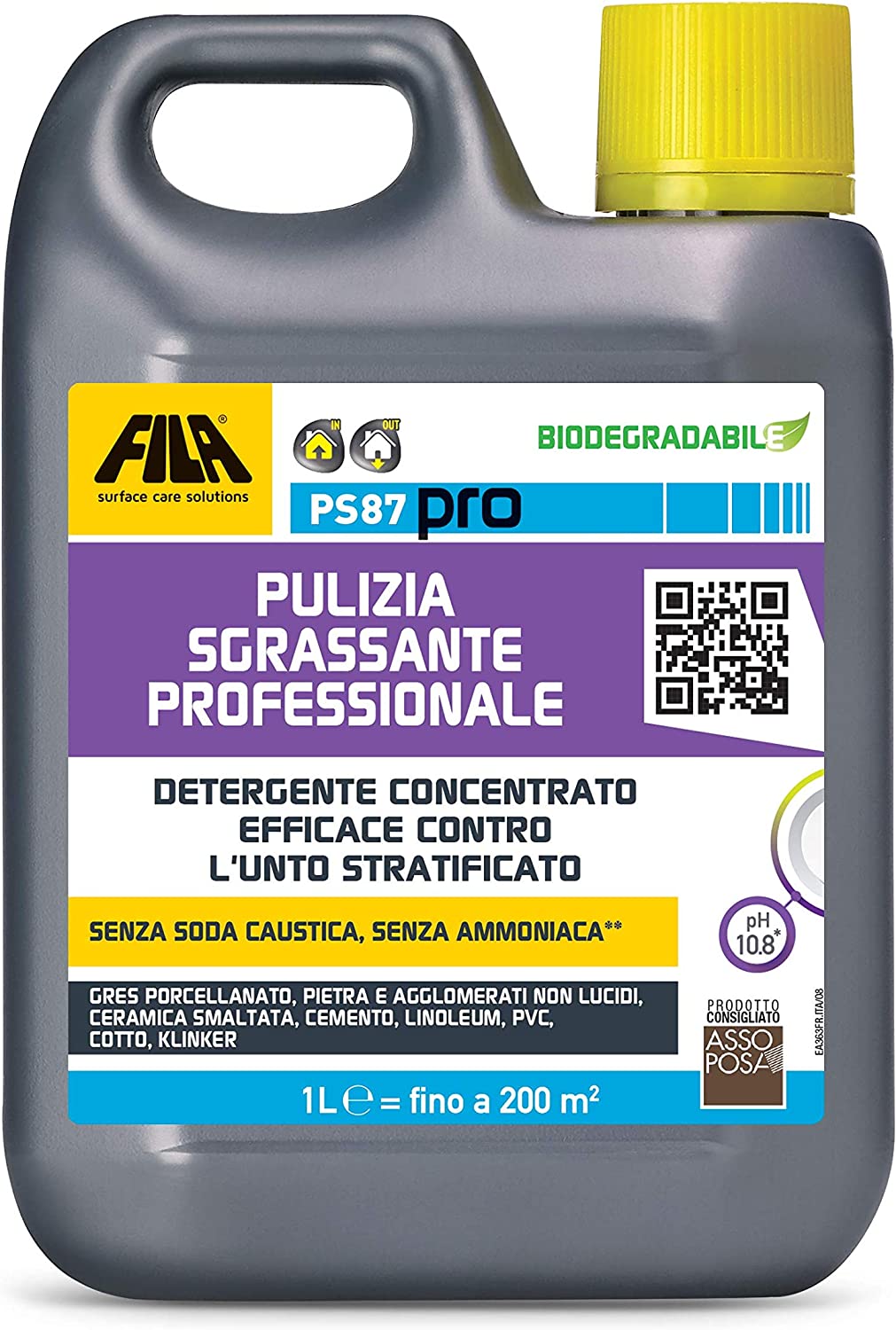 Fila ps87 pro detergente smacchiatore: una delle numerose proposte online  di Piastrelle Supermarket