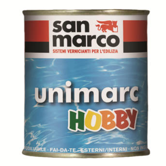 SMALTO UNIMARC HOBBY ARGENTO 0,75 LT.