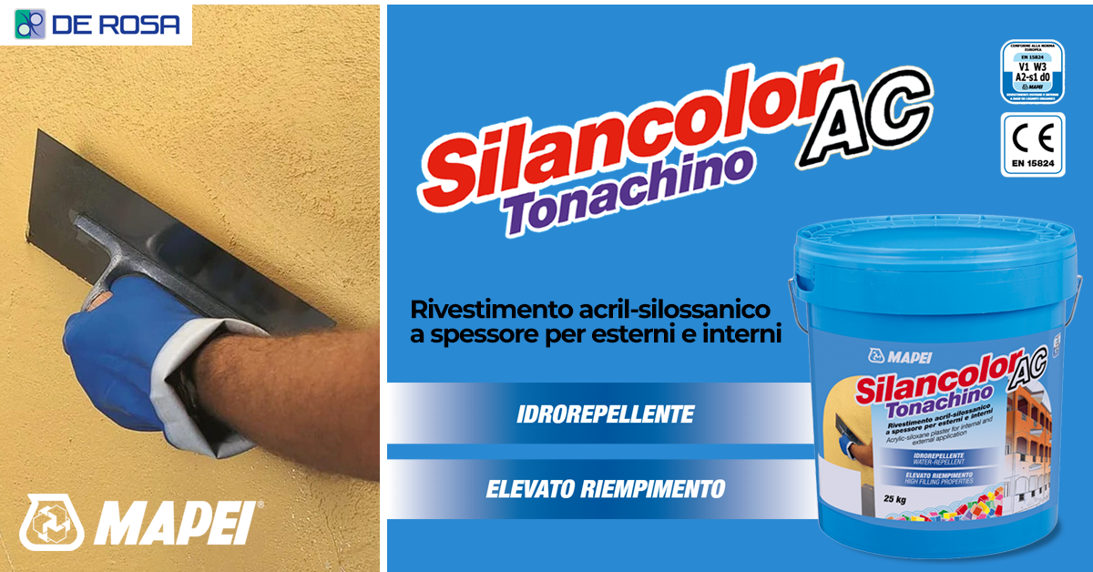 Rivestimento per esterni idrorepellente e traspirante