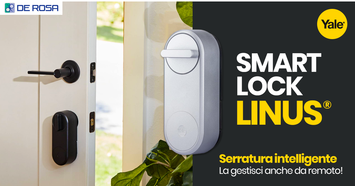 Smart Lock Linus®: la serratura intelligente firmata Yale Smart Lock Linus®: la serratura intelligente firmata Yale